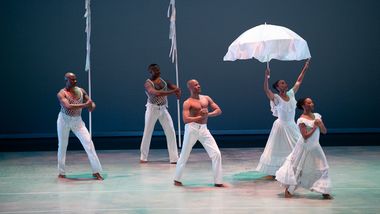 Alvin Ailey American Dance Theater in Alvin Ailey's Revelations at the 2023 Ailey Spirit Gala