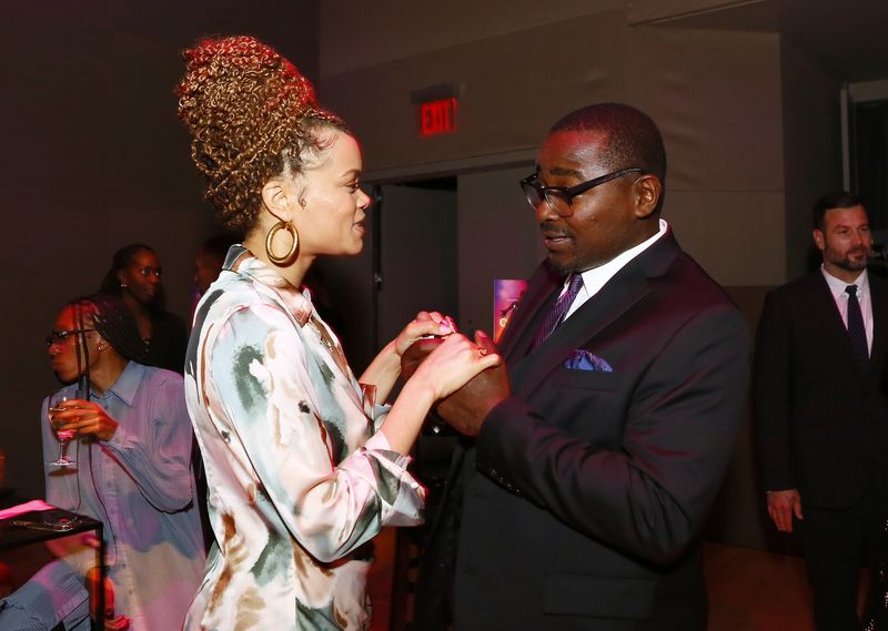 2023 Ailey Spirit Gala Honorary Chair Andra Day and Artistic Director Robert Battle