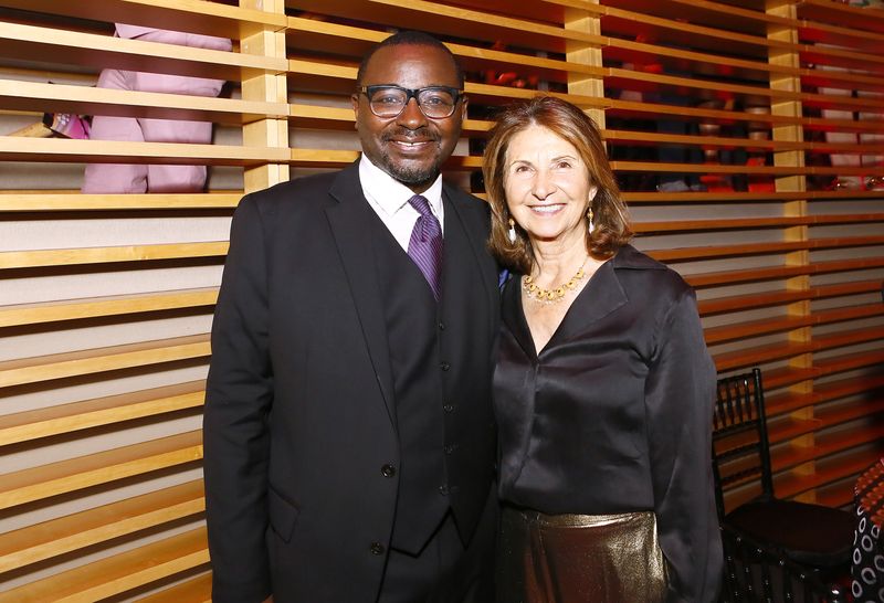 Artistic Director Robert Battle and Simin Allison at the 2023 Ailey Spirit Gala