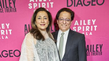 Ailey Board Member Jaishri and Vikas Kapoor