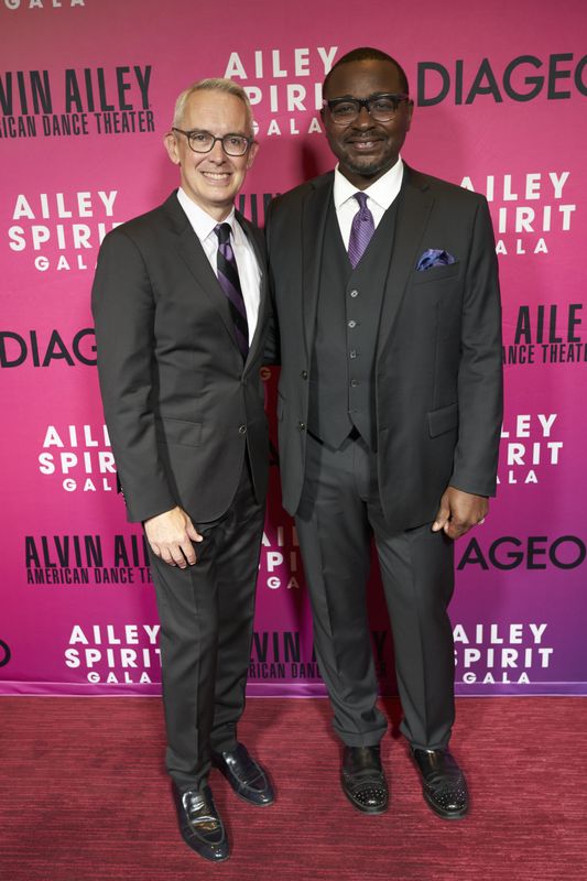 Ailey Executive Director Bennett Rink and Artistic Director Robert Battle