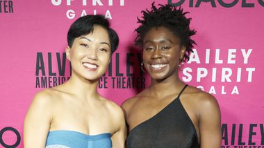 Alvin Ailey American Dance Theater's Miranda Quinn and Ashley Kaylynn Green