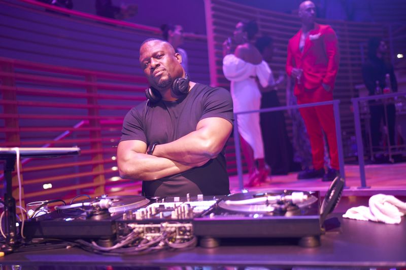 DJ M.O.S. at the 2023 Ailey Spirit Gala