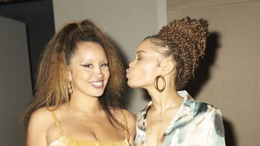Jillian Hervey and Andra Day at 2023 Ailey Spirit Gala