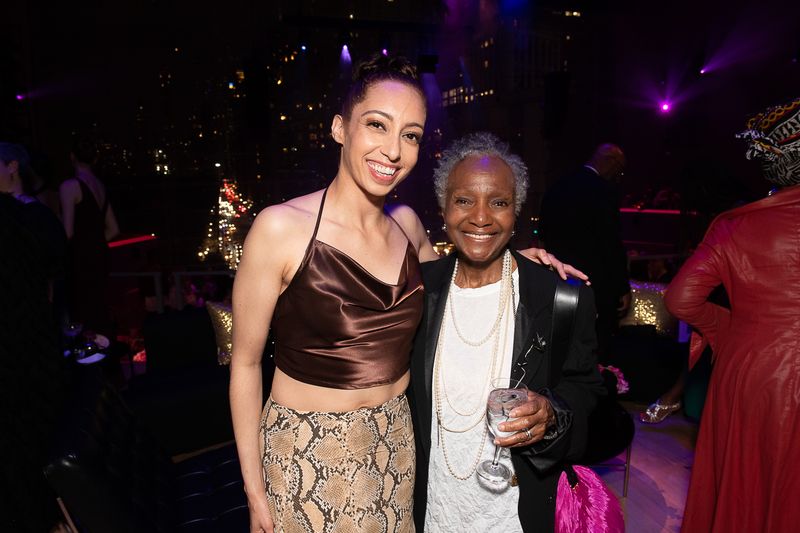Alvin Ailey American Dance Theater's Sarah Daley-Perdomo and Sylvia Waters at the 2023 Ailey Spirit Gala