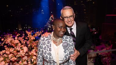 Choreographer Hope Boykin and Executive Director Bennett Rink at the 2023 Ailey Spirit Gala