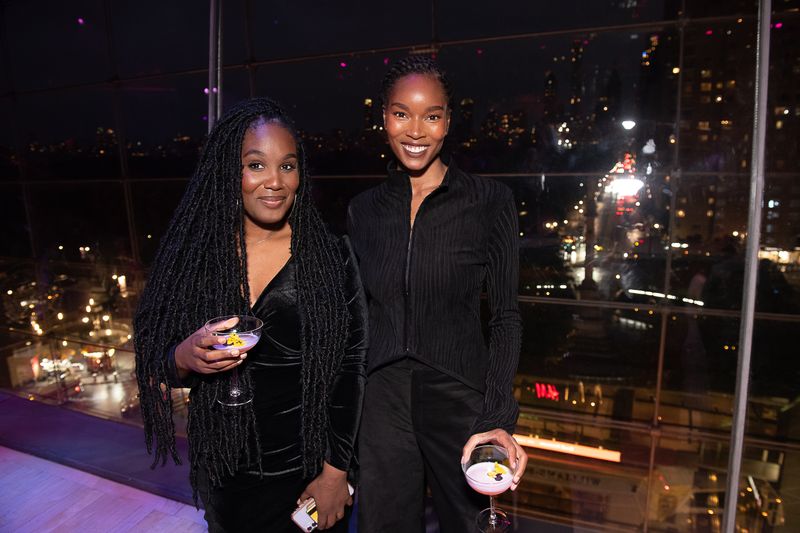 Damaris Lewis and Stephanie Louis at the 2023 Ailey Spirit Gala