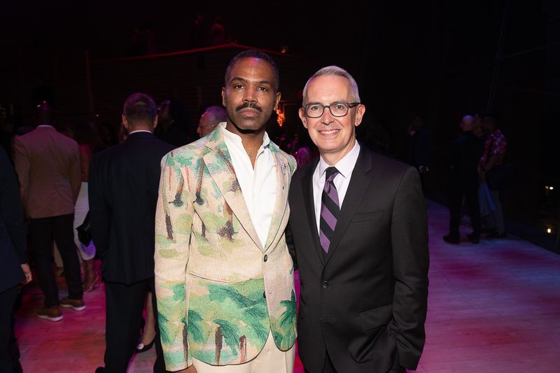 Ailey Board Member DeJuan Wilson and Executive Director Bennett Rink at the 2023 Ailey Spirit Gala