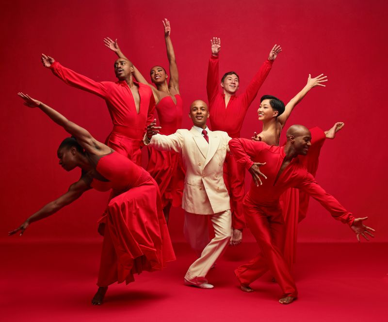 Members of the Company in Alvin Ailey's For 'Bird' - With Love