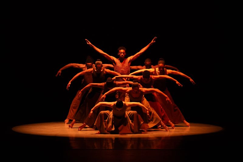 Ailey II in Alvin Ailey's Revelations. Photo by Nir Arieli
