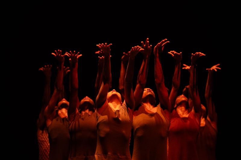 Ailey II in Alvin Ailey's Revelations. Photo by Nir Arieli