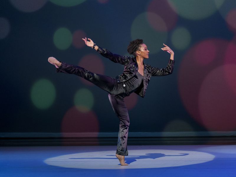 Alvin Ailey American Dance Theater's Jacquelin Harris in Alvin Ailey's Pas de Duke