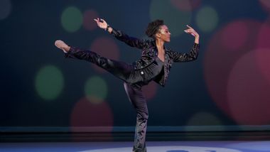 Alvin Ailey American Dance Theater's Jacquelin Harris in Alvin Ailey's Pas de Duke
