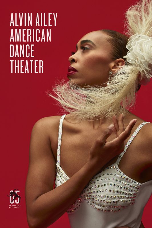 2023-2024 Season Image. Alvin Ailey American Dance Theater's Constance Stamatiou