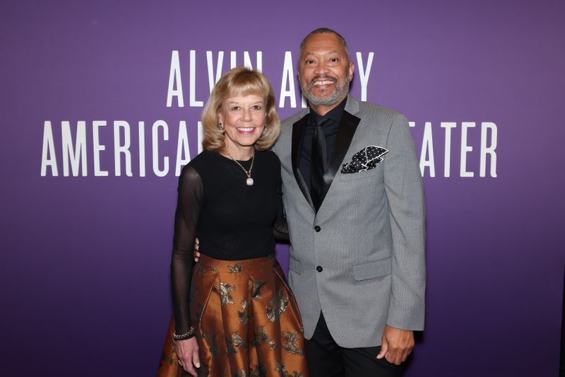 Board Chairman Daria Wallach and Board President Anthony Kendall at Ailey's 2024 Washington D.C. Gala