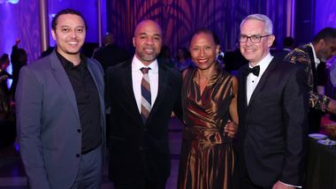 Clifton Brown, Matthew Rushing, Ronni Favors and Bennett Rink at Ailey's 2024 Washington D.C. Gala