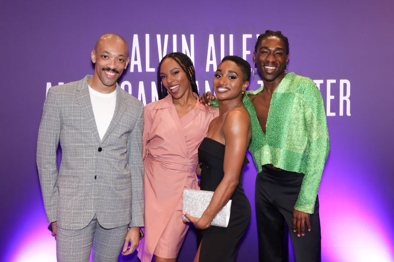 AAADT's De'Anthony Vaughan, Samantha Figgins, Alisha Peek, and Chalvar Monteiro at the 2024 Washington D.C. Gala