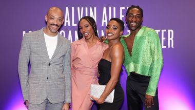 AAADT's De'Anthony Vaughan, Samantha Figgins, Alisha Peek, and Chalvar Monteiro at the 2024 Washington D.C. Gala