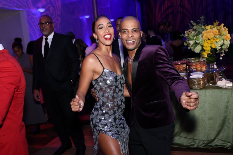 Alvin Ailey American Dance Theater's Constance Stamatiou and Vernard Gilmore at the 2024 Washington, D.C. Gala