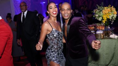 Alvin Ailey American Dance Theater's Constance Stamatiou and Vernard Gilmore at the 2024 Washington, D.C. Gala