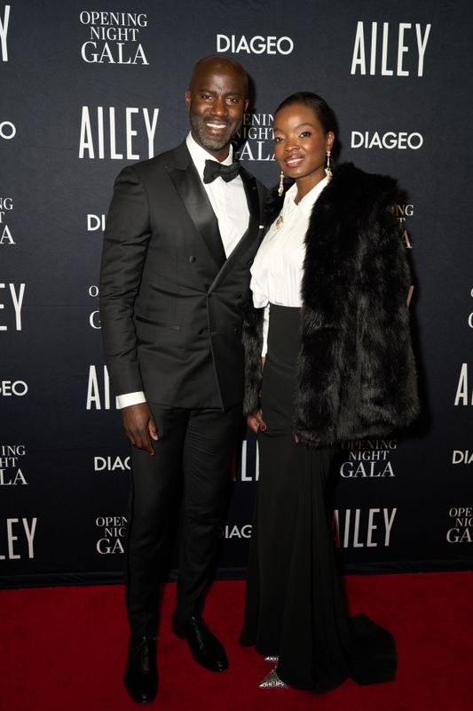 Ailey Board Members Oti and Remi Robert at AILEY's 2024 Opening Night Gala