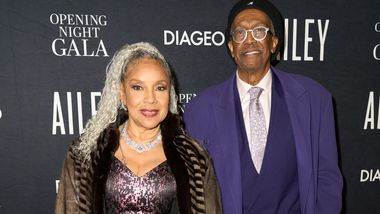 Honorary Chair Phylicia Rashad and George Faison at AILEY's Opening Night Gala 2024