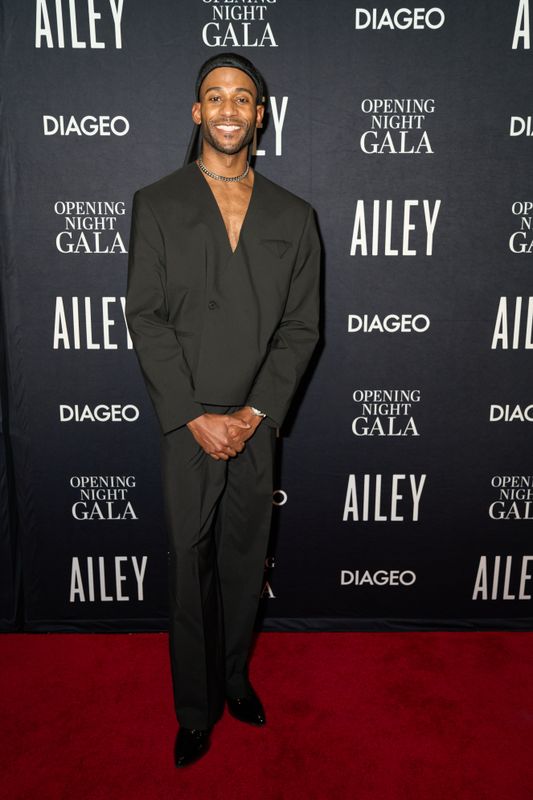 Alvin Ailey American Dance Theater's Christopher Wilson at AILEY's Opening Night Gala 2024