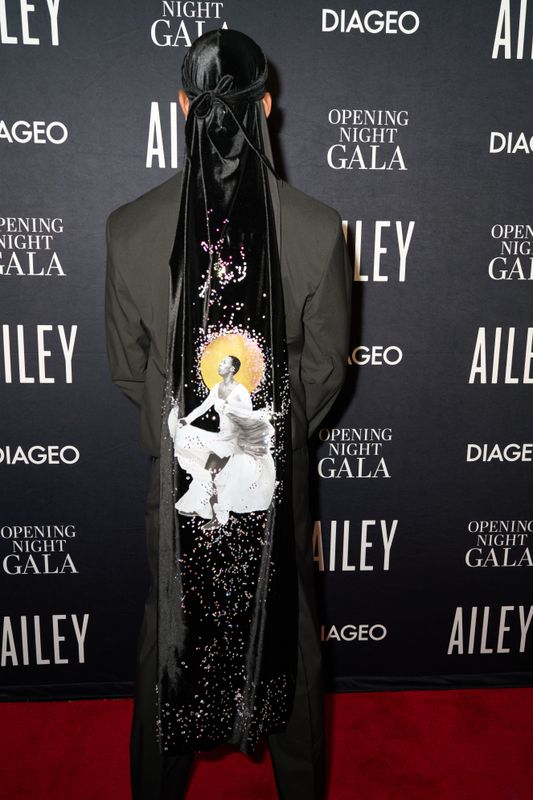 Alvin Ailey American Dance Theater's Christopher Wilson at AILEY's Opening Night Gala 2024