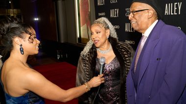Honorary Chair Phylicia Rashad and George Faison at AILEY's Opening Night Gala 2024