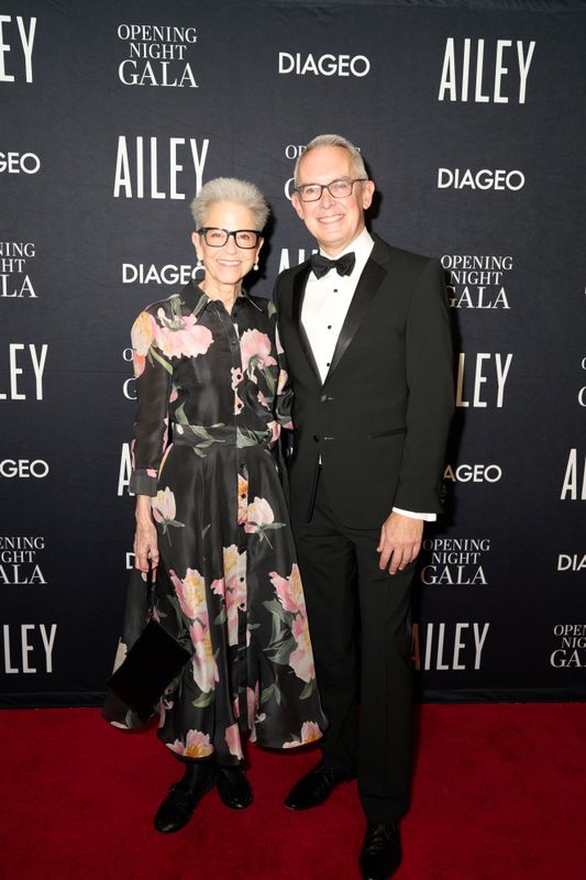 Honoree Jody Gottfried Arnhold and AILEY Executive Director Bennett Rink  at AILEY's Opening Night Gala 2024