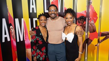 AAADT's Jacquelin Harris, Michael Jackson Jr. and Samantha Figgins at AILEY's 2024 Opening Night Gala