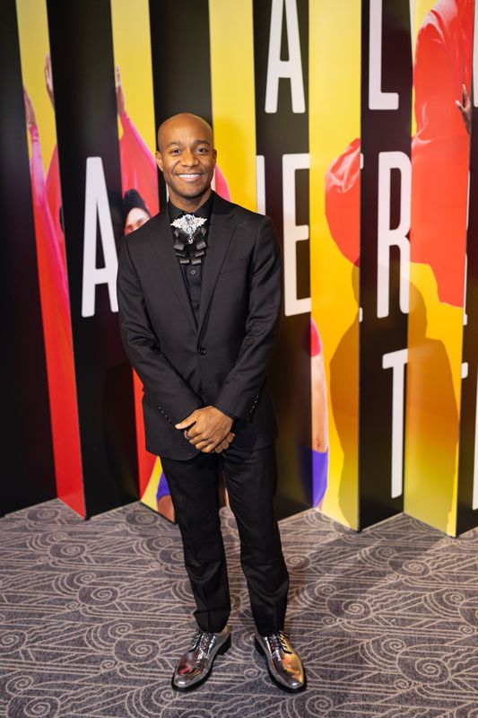 Alvin Ailey American Dance Theater's Xavier Mack at AILEY's 2024 Gala