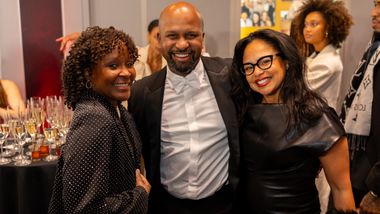 Former Ailey Dancers Renee Robinson, Glenn Allen Sims and Linda Celeste Sims at 2024 Opening Night Gala