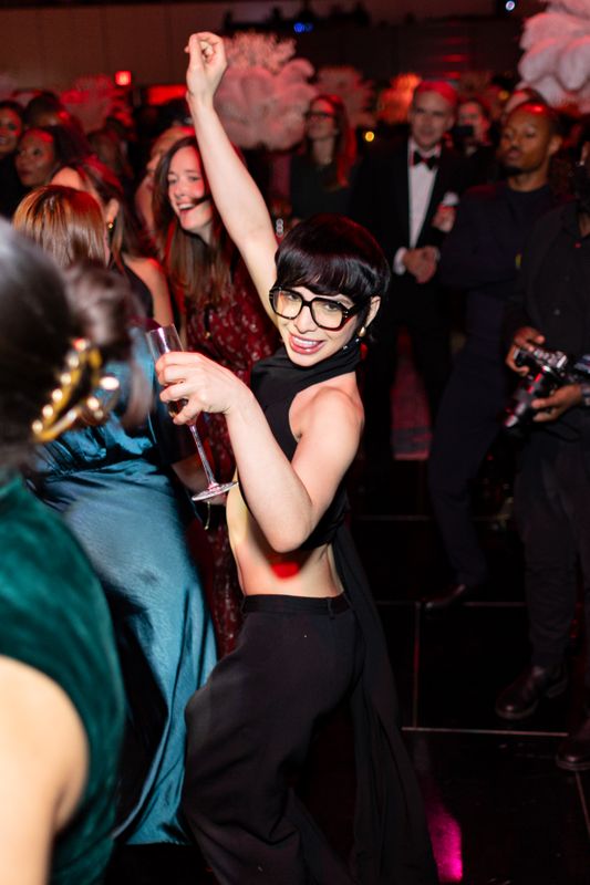 Honey Balenciaga on the dance floor at AILEY's 2024 Opening Night Gala