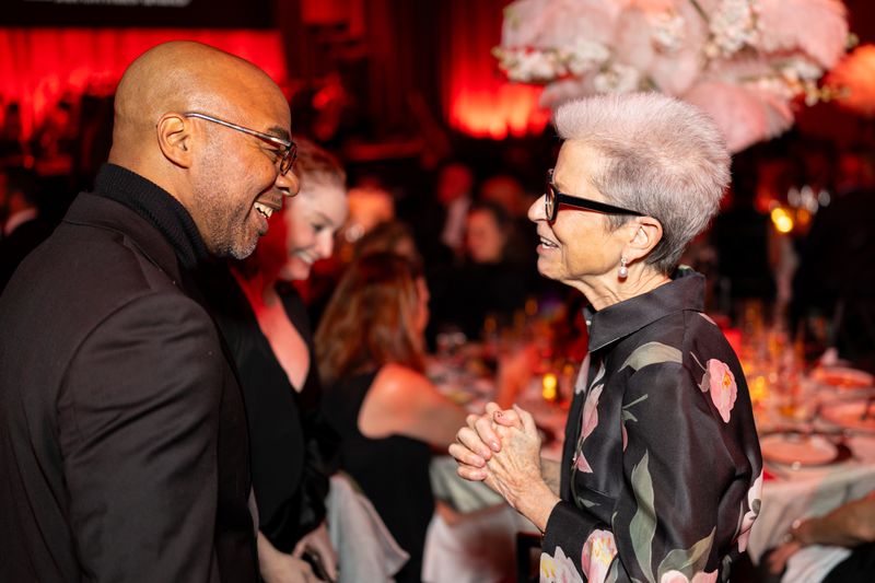 Interim Artistic Director Matthew Rushing and Honoree Jody Gottfried Arnhold at AILEY's 2024 Opening Night Gala