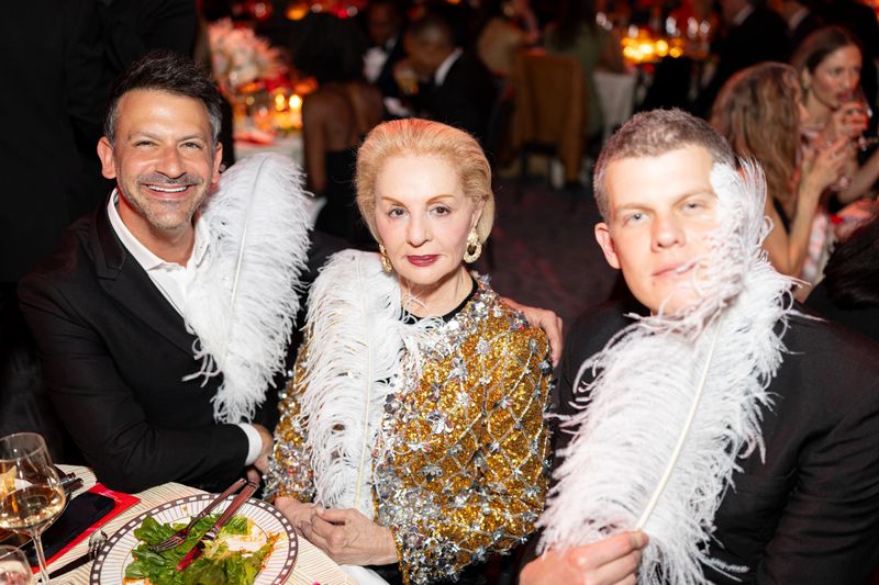 Carolina Herrera and Wes Gordon at AILEY's Opening Night Gala 2024