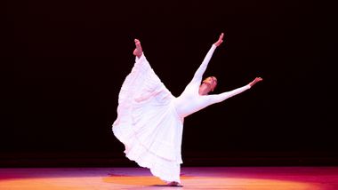 Alvin Ailey American Dance Theaters Jacquelin Harris in Alvin Ailey's Cry, 2024 Opening Night Gala tribute to Judith Jamison