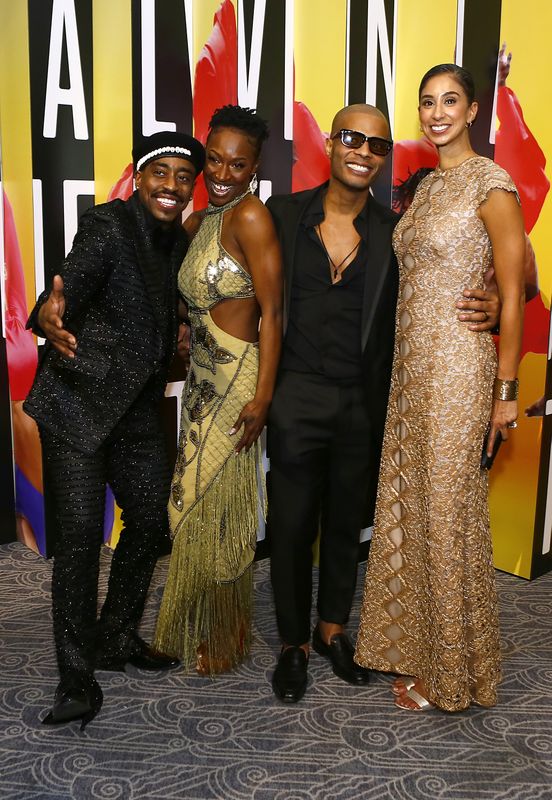 AAADT's Renaldo Maurice Coral Dolphin and Vernard Gilmore with Artistic Director Designee Alicia Graf Mack