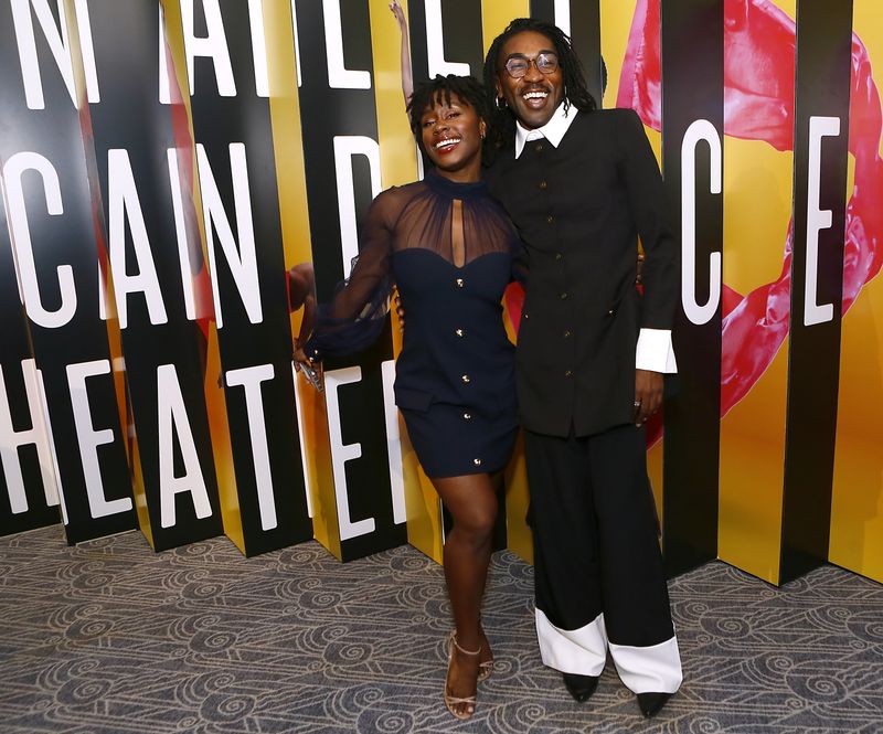 Alvin Ailey American Dance Theater's Ashley Kaylynn Green and Chalvar Monteiro at the 2024 Opening Night Gala