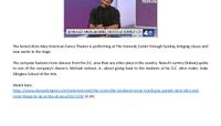 NBC 4 - Alvin Ailey American Dance Theater at The Kennedy Center