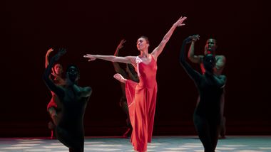 AAADT's Constance Stamatiou with Ailey II in Alvin Ailey's Memoria