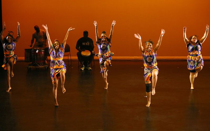 West African World Dance Celebration Performance 2024 at Ailey Extension. Photo by Donna Ward