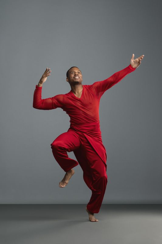 Alvin Ailey American Dance Theater's Solomon Dumas in Ronald K. Brown's Grace