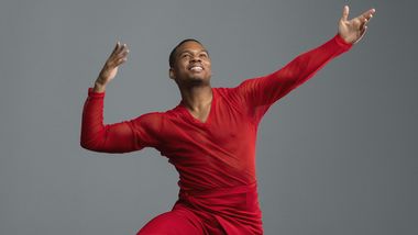 Alvin Ailey American Dance Theater's Solomon Dumas in Ronald K. Brown's Grace