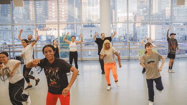 Hip Hop at Ailey Extension with TweetBoogie. Photo by Danica Paulos