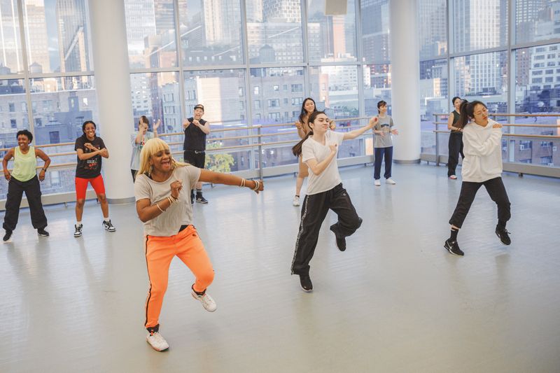 Hip Hop at Ailey Extension with TweetBoogie. Photo by Danica Paulos