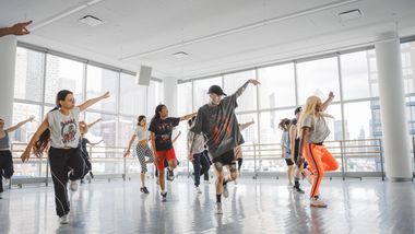 Hip Hop at Ailey Extension with TweetBoogie. Photo by Danica Paulos