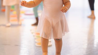 Tiny Steps at Ailey Extension. Photo by Danica Paulos