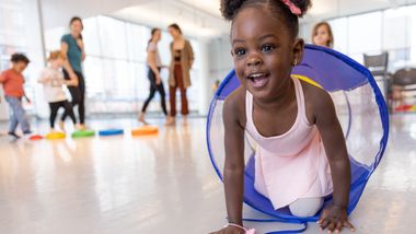 Tiny Steps at Ailey Extension. Photo by Danica Paulos