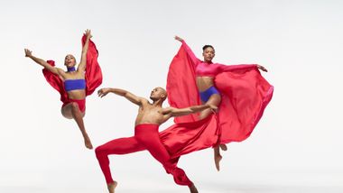 Ailey's Constance Stamatiou, Yannick Lebrun, and Samantha Figgins